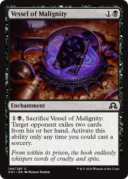 Vessel of Malignity (Shadows Over Innistrad) Light Play