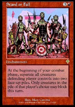 Stand or Fall (Invasion) Medium Play