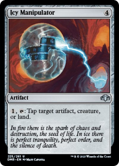 Icy Manipulator (Dominaria Remastered) Light Play