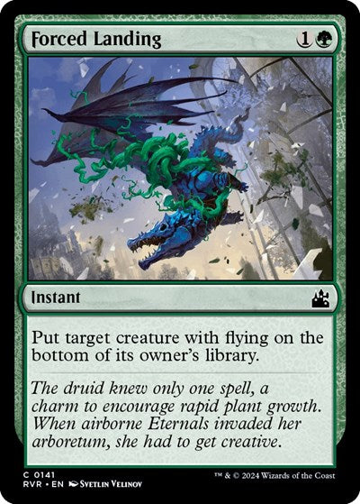 Forced Landing (Ravnica Remastered) Light Play