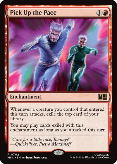 Pick Up the Pace (Commander: Marvel Super Heroes) Light Play