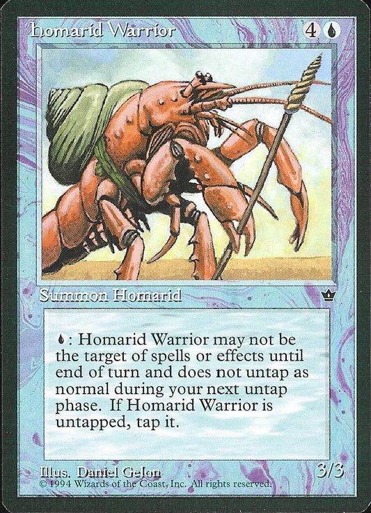 Homarid Warrior (Gelon) (Fallen Empires) Light Play