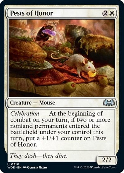 Pests of Honor (Wilds of Eldraine) Light Play