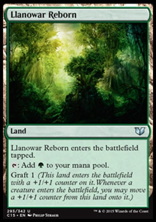 Llanowar Reborn (Commander 2015) Light Play