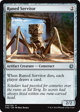 Runed Servitor (Conspiracy: Take the Crown) Medium Play