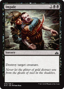 Impale (Rivals of Ixalan) Light Play