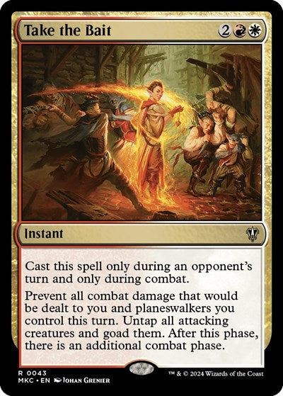 Take the Bait (Commander: Murders at Karlov Manor) Light Play
