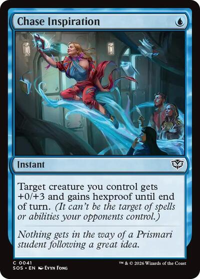 Chase Inspiration (Secrets of Strixhaven) Light Play
