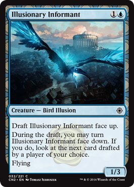 Illusionary Informant (Conspiracy: Take the Crown) Light Play