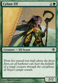 Cylian Elf (Shards of Alara) Light Play