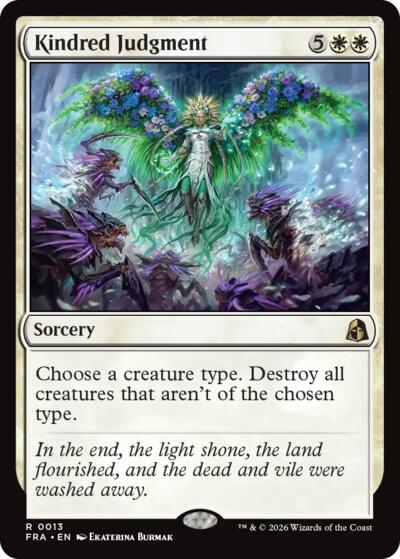Kindred Judgment (Reality Fracture) Light Play Foil