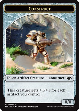 Construct Token (017) (Modern Horizons) Light Play Foil