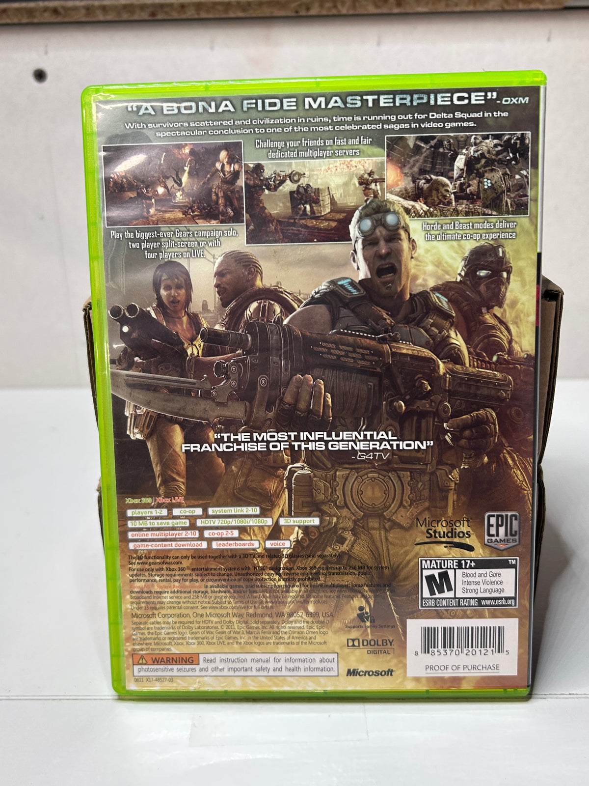 Gears of War 3 (Xbox 360)