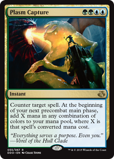 Plasm Capture (Duel Decks: Kiora vs Elspeth) Light Play