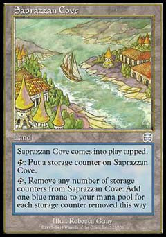 Saprazzan Cove (Mercadian Masques) Light Play