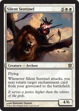 Silent Sentinel (Born of the Gods) Damaged / Poor