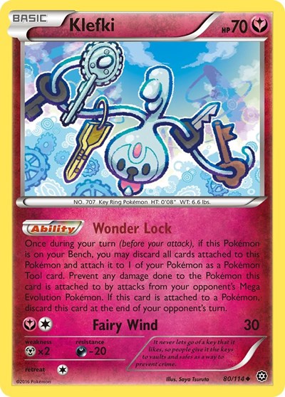 Klefki (XY - Steam Siege) Medium Play