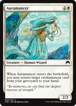 Auramancer (Magic Origins) Light Play