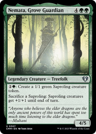 Nemata, Grove Guardian (Commander Masters) Light Play