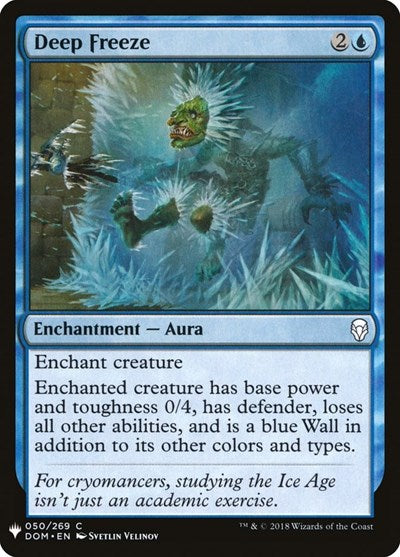 Deep Freeze (Mystery Booster) Light Play