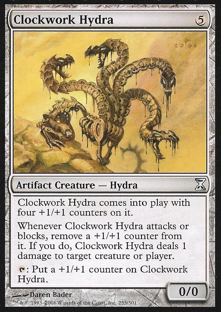 Clockwork Hydra (Time Spiral) Light Play