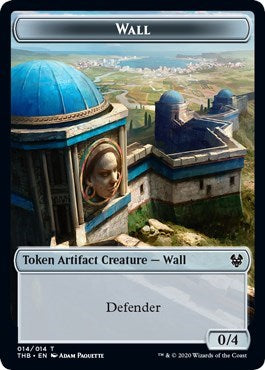 Wall Token (Theros Beyond Death) Light Play