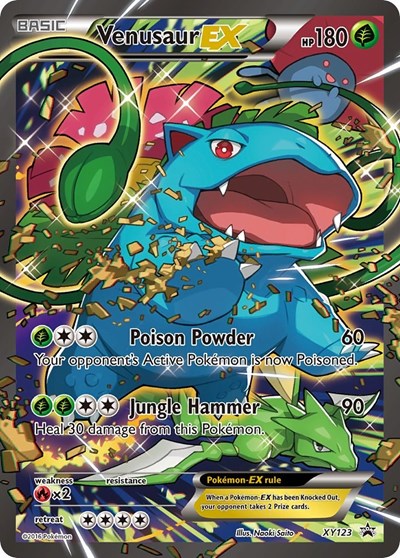 Venusaur EX - XY123 (XY Promos) Light Play Holofoil