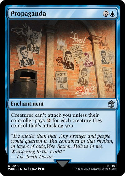 Propaganda (Universes Beyond: Doctor Who) Near Mint