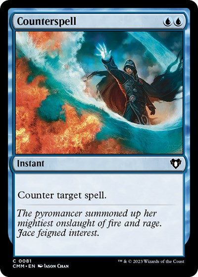 Counterspell (Commander Masters) Light Play