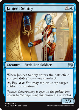 Janjeet Sentry (Kaladesh) Light Play