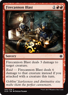 Firecannon Blast (Ixalan) Light Play