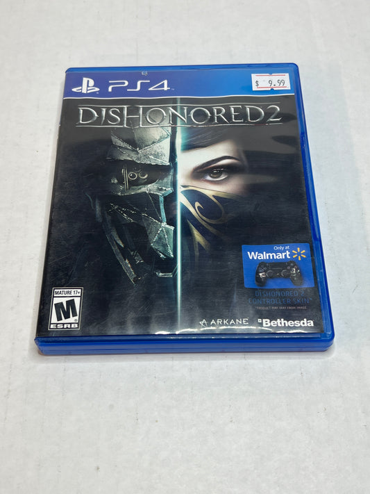 Dishonored 2 *Walmart Edition* [Complete, In-Box] (PS4)