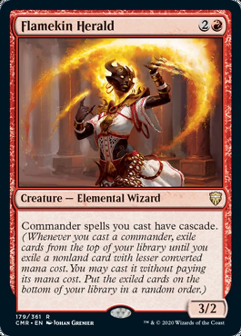 Flamekin Herald (Commander Legends) Light Play