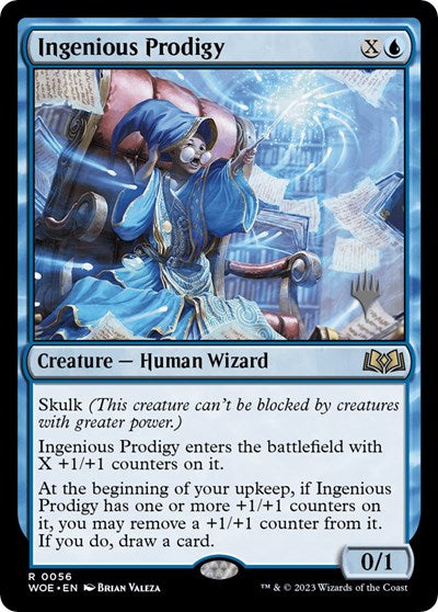Ingenious Prodigy (Promo Pack: Wilds of Eldraine) Light Play