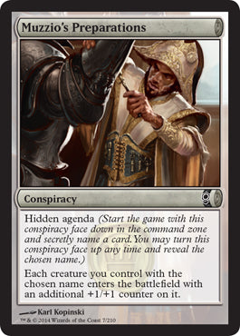 Muzzio's Preparations (Conspiracy) Light Play