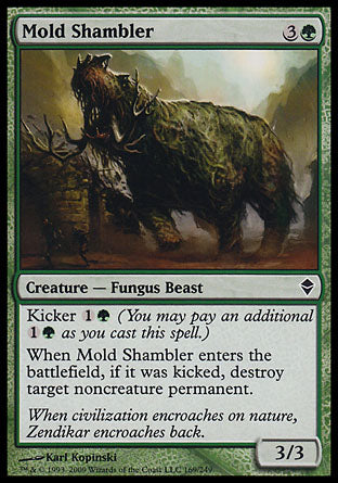 Mold Shambler (Zendikar) Near Mint