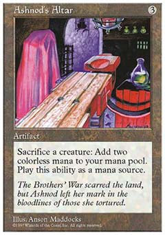 Ashnod's Altar (5th Edition) Medium Play