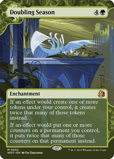 Doubling Season (Wilds of Eldraine: Enchanting Tales) Near Mint Foil