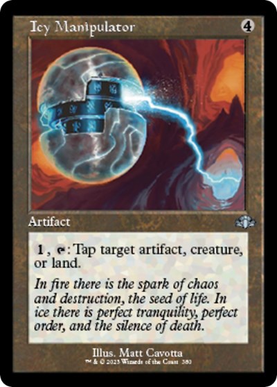 Icy Manipulator (Retro Frame) (Dominaria Remastered) Light Play