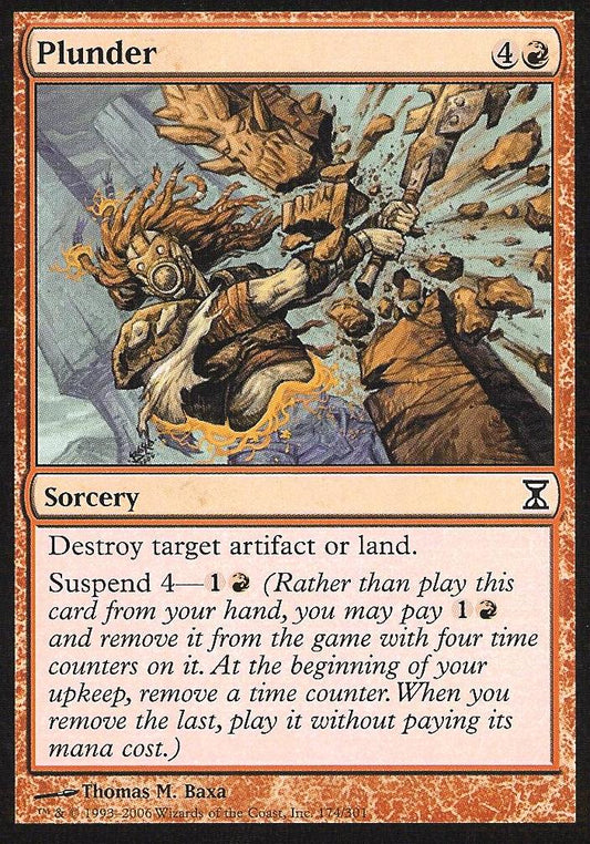 Plunder (Time Spiral) Medium Play