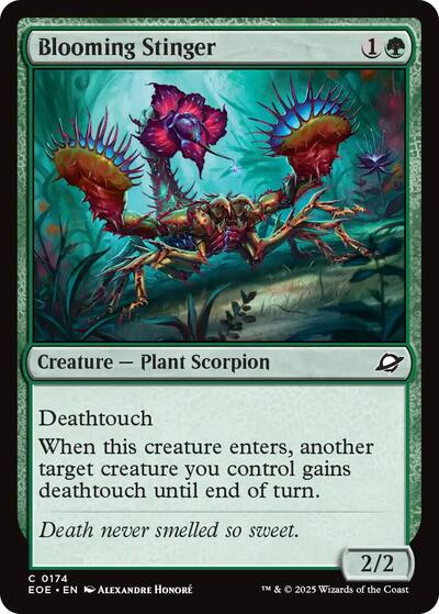 Blooming Stinger (Edge of Eternities) Light Play