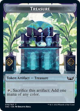 Treasure Token (016) (Streets of New Capenna) Light Play