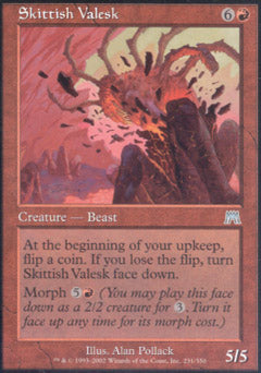 Skittish Valesk (Onslaught) Light Play