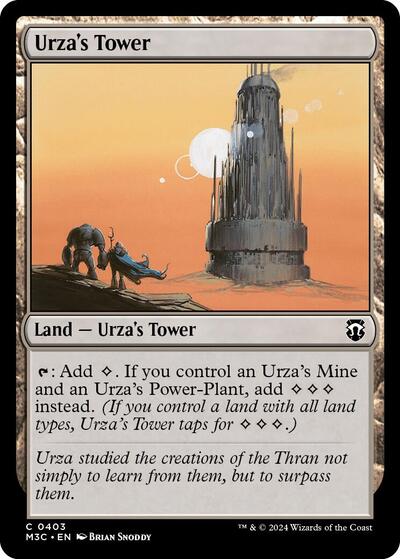 Urza's Tower (Commander: Modern Horizons 3) Light Play