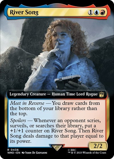 River Song (Extended Art) (Universes Beyond: Doctor Who) Light Play
