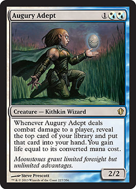 Augury Adept (Commander 2013 Edition) Light Play