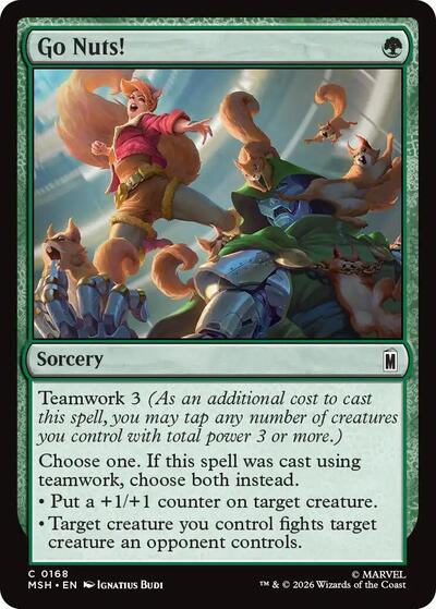 Go Nuts! (Marvel Super Heroes) Light Play