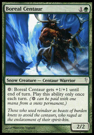 Boreal Centaur (Coldsnap) Light Play