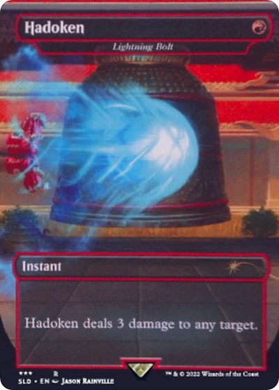 Hadoken - Lightning Bolt (Secret Lair) Near Mint Foil