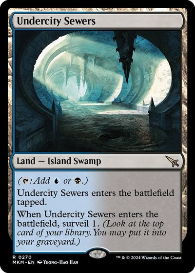 Undercity Sewers (Murders at Karlov Manor) Near Mint